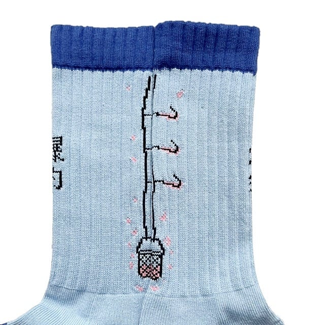 "爆釣 -SABIKI- " Socks チンアンドコー 靴下 ソックス ching&co.