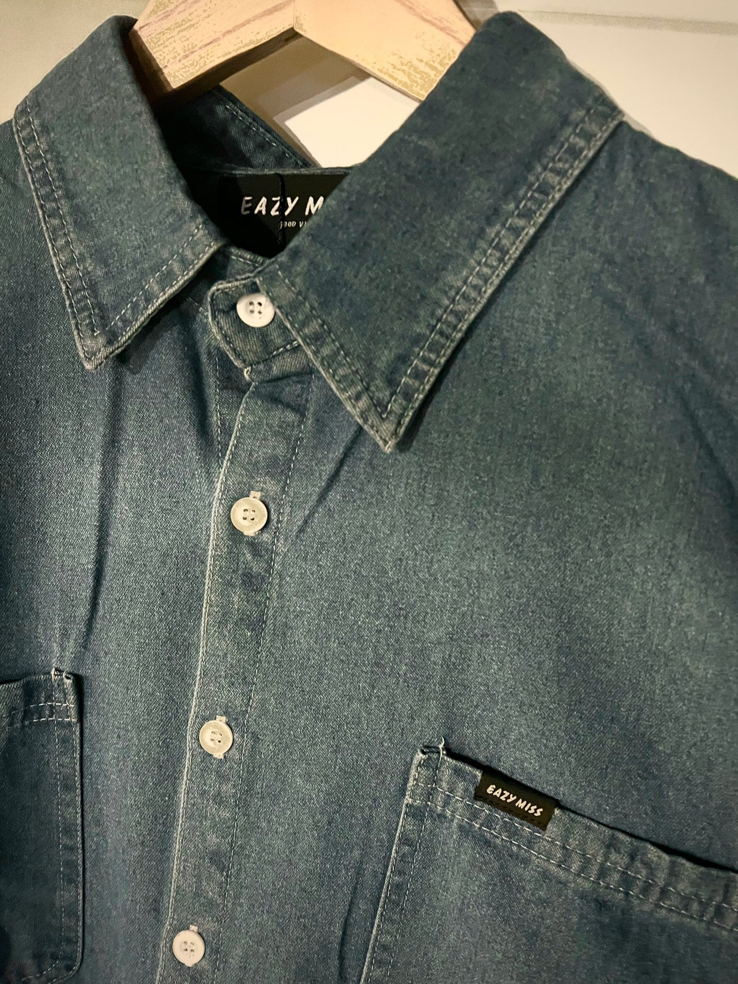 EAZYMISSロングシャツ