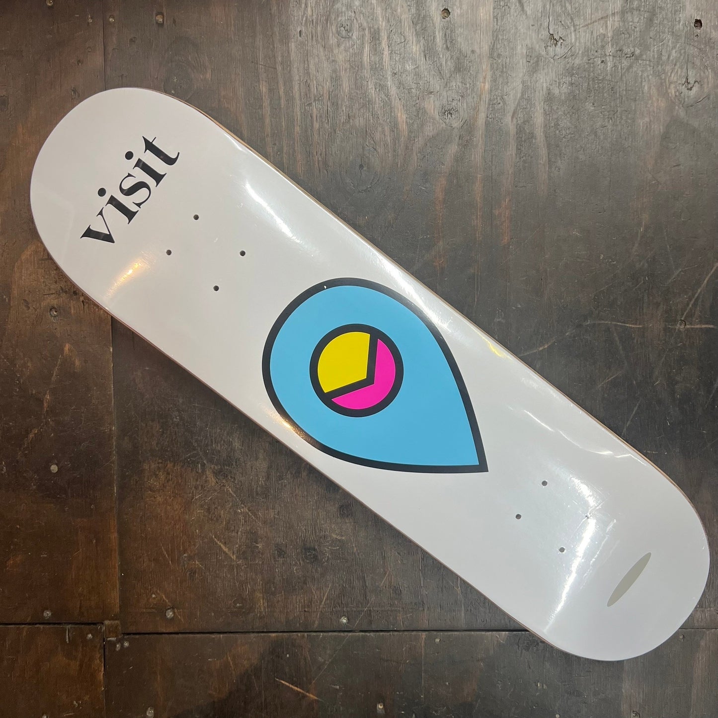 Visit Logo Deck 8.0