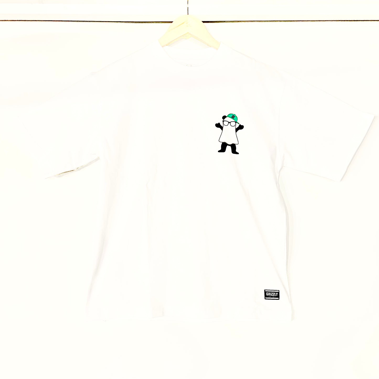 GRIZZLY&三河屋 コラボTシャツWHITE