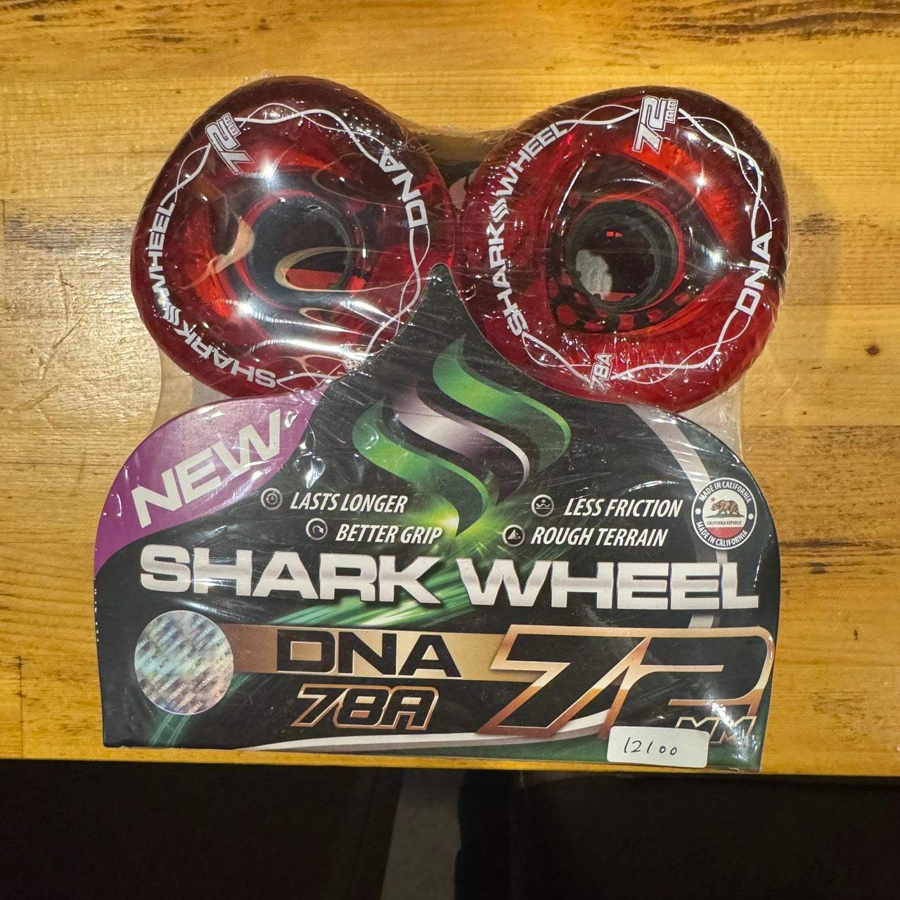 SHARK WHEEL 72mm 78A