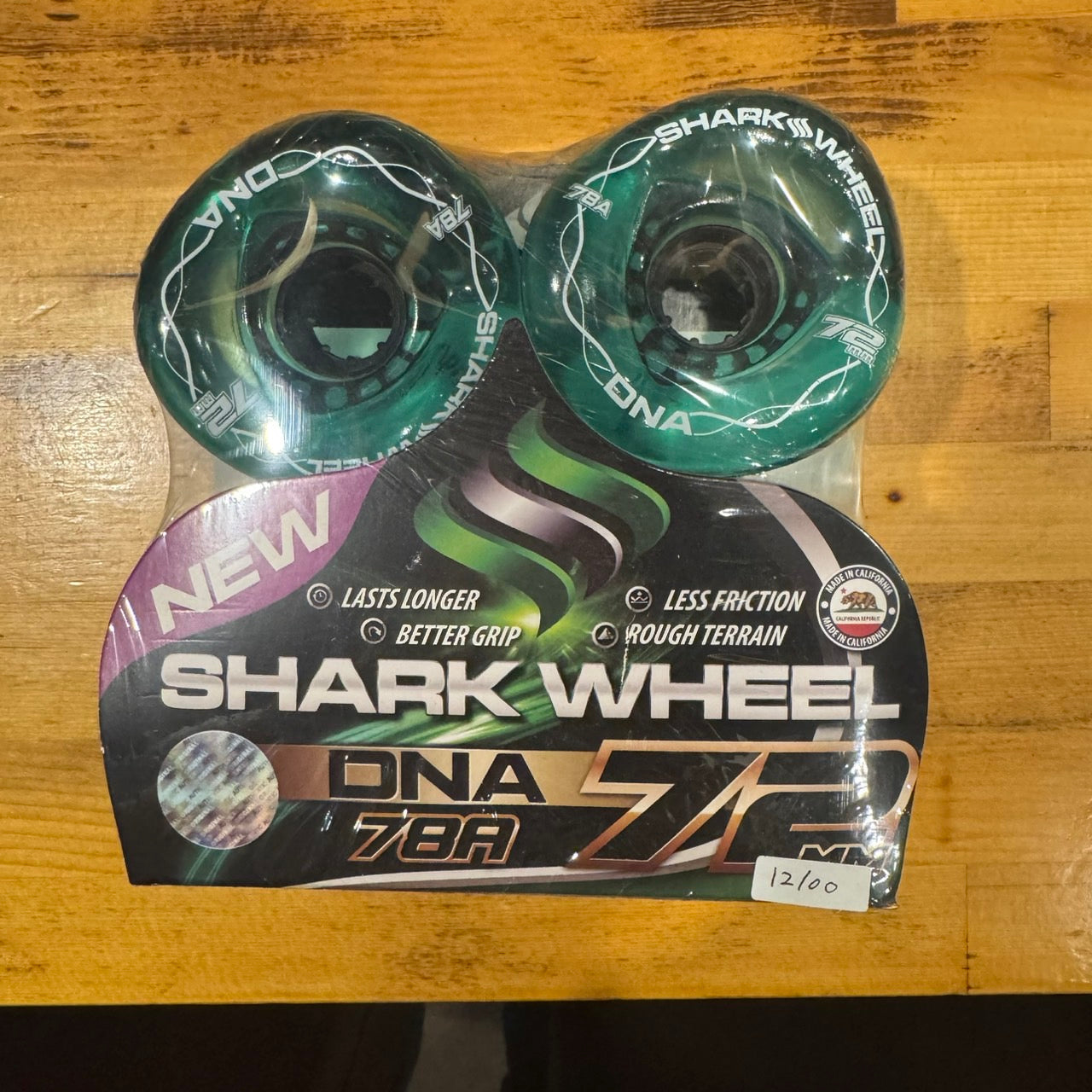 SHARK WHEEL 72mm 78A