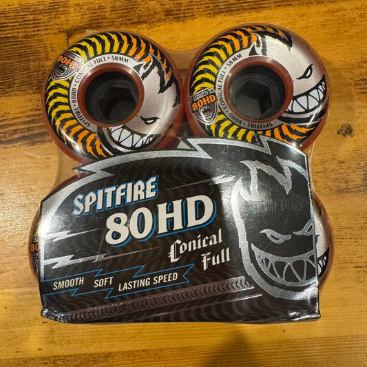 スピットファイヤー ソフトウィール(クルーザー) オレンジ 58mm