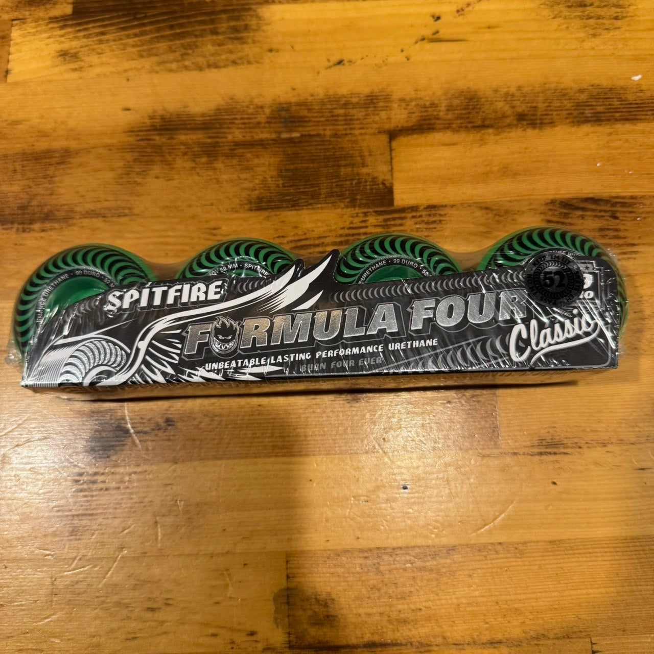 スピットファイヤー ウィール ピンク&グリーン 53mm