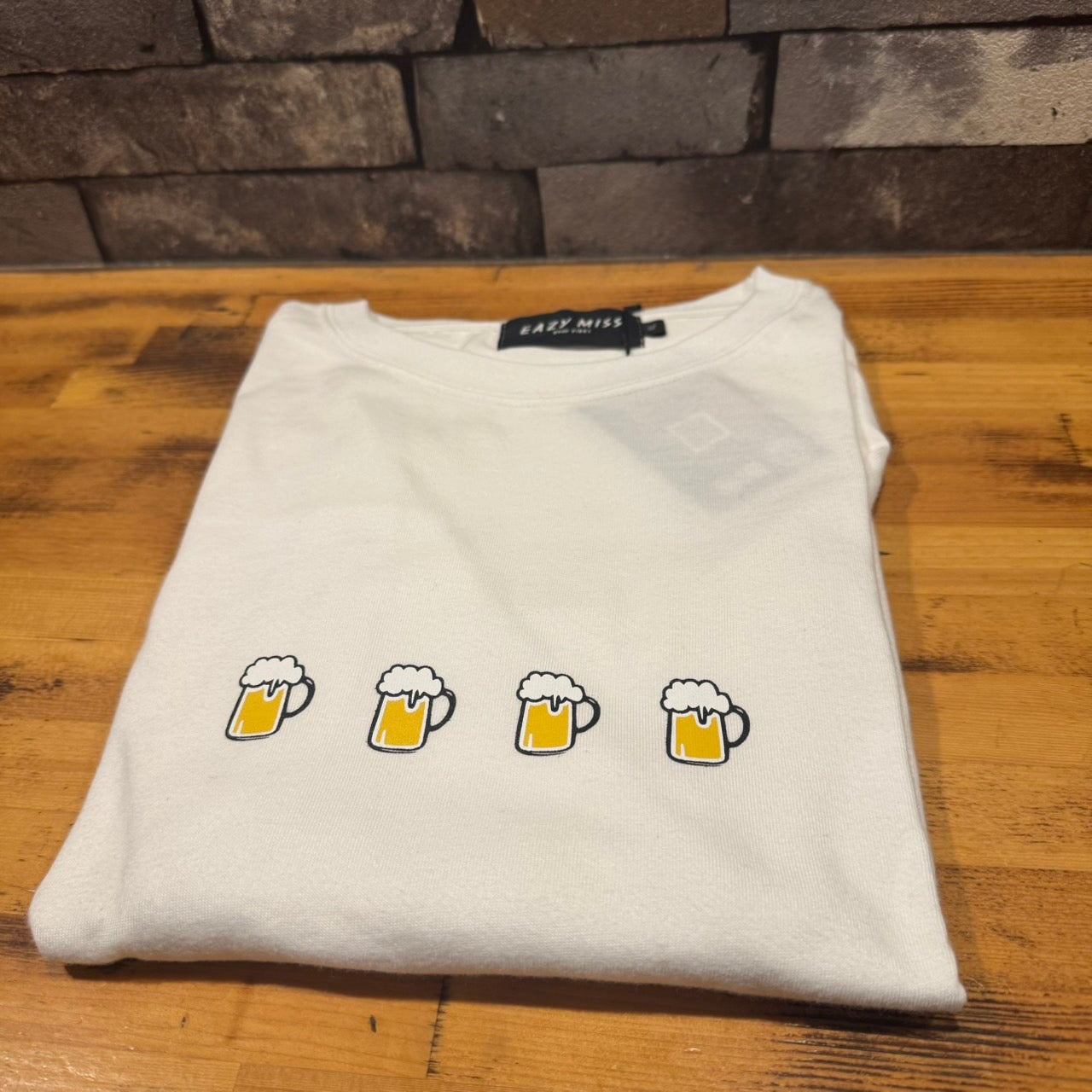 イージーミス BEER TEE / Black EAZY MISS Tシャツ