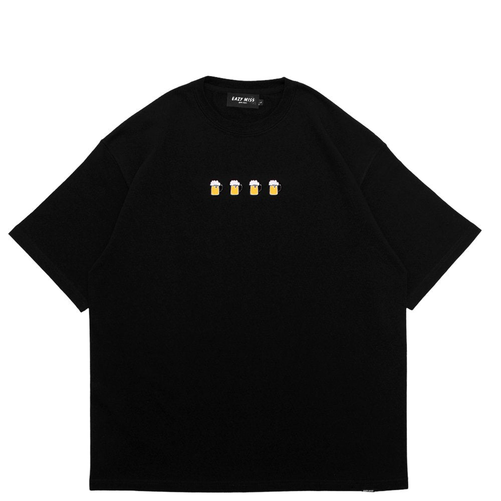 イージーミス BEER TEE / Black EAZY MISS Tシャツ
