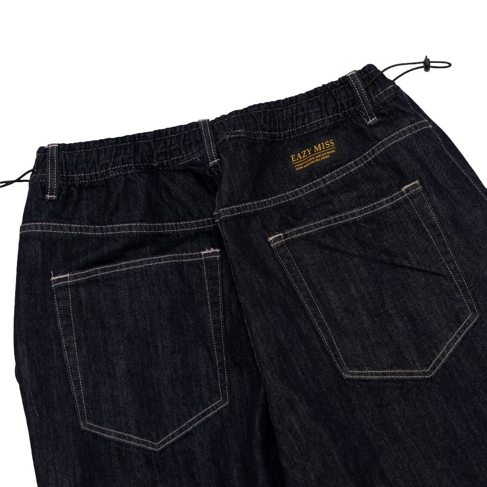 イージーミス DRAWCORD DENIM PANTS / Indigo EAZY MISS デニム