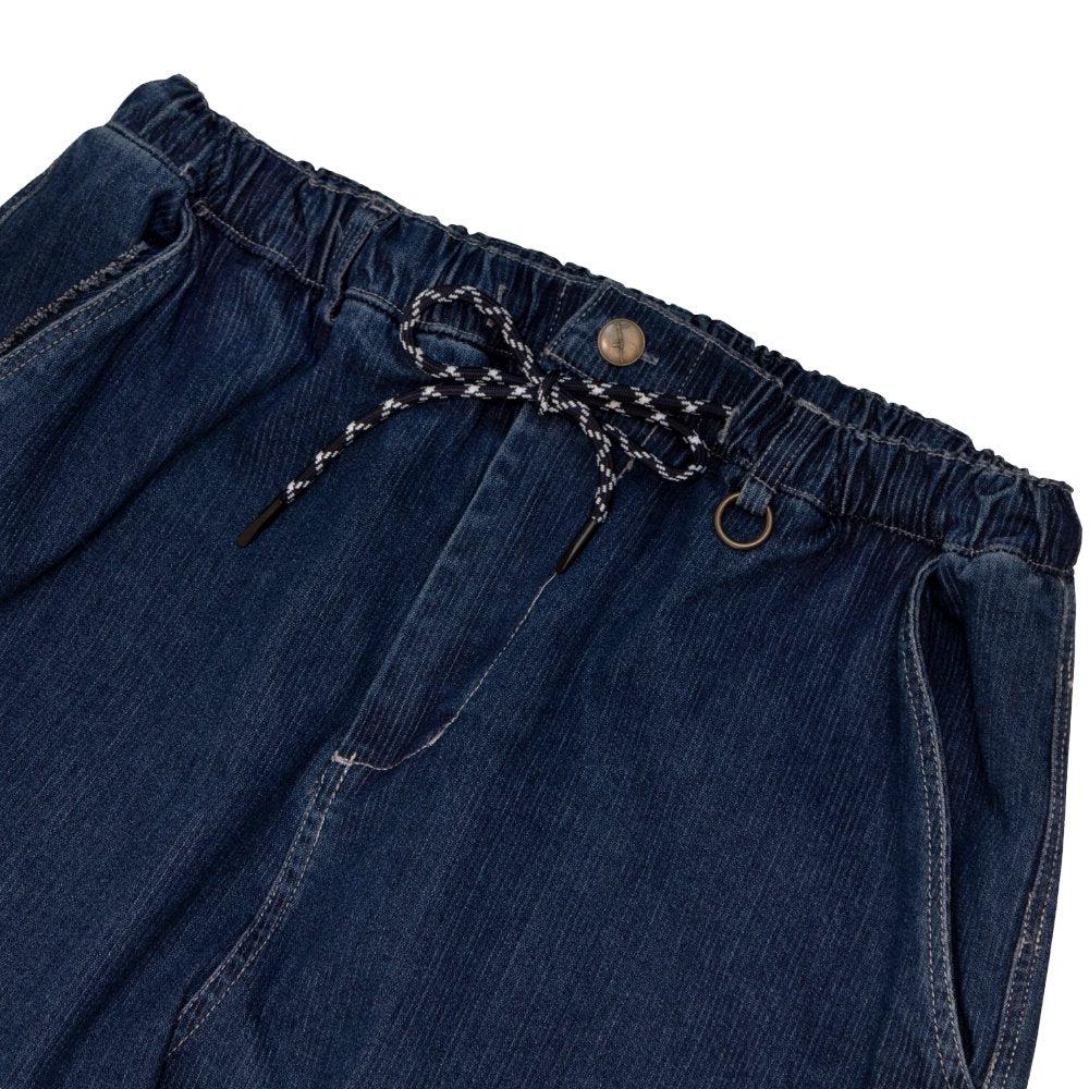 イージーミス STRETCH TAPERED PANTS / Blue EAZY MISS