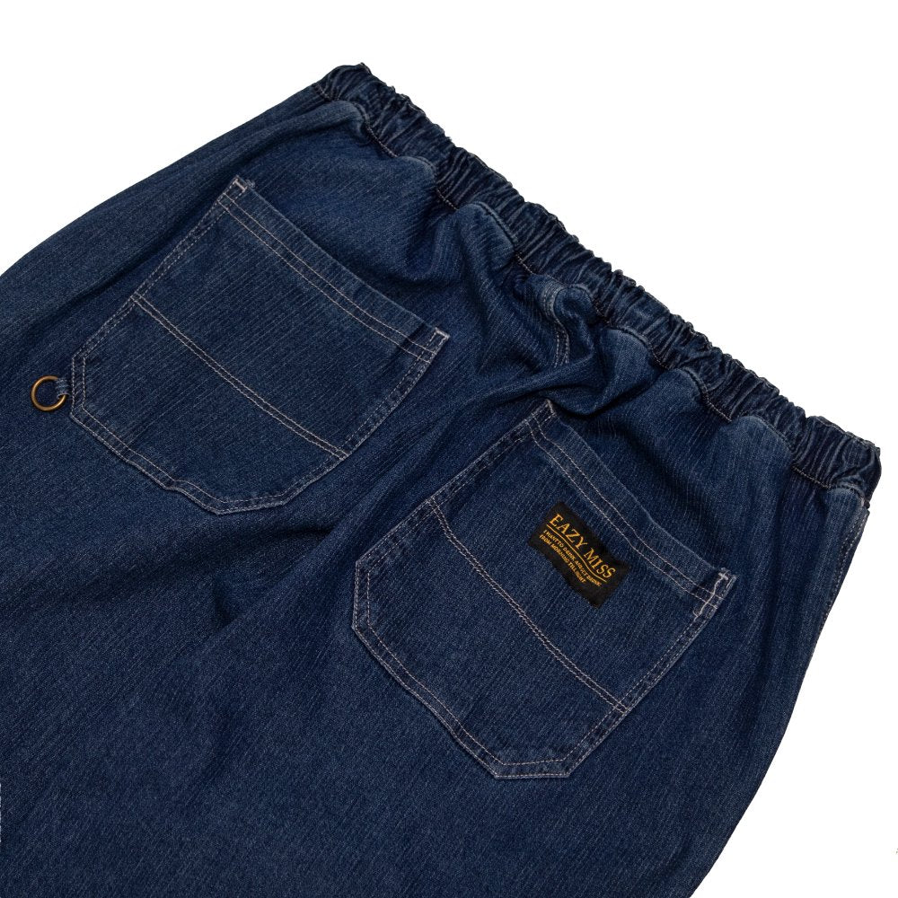 イージーミス STRETCH TAPERED PANTS / Blue EAZY MISS