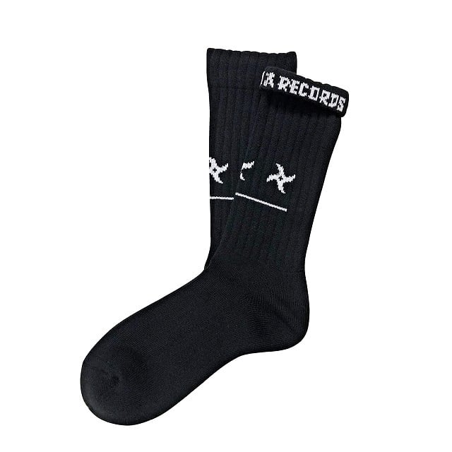 "手裏剣 -black-" Socks (limited edition by DIGITAL NINJA) チンアンドコー 靴下 ソックス ching&co.