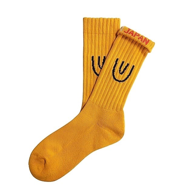 "Symbol -mustard-" Socks チンアンドコー 靴下 ソックス ching&co.