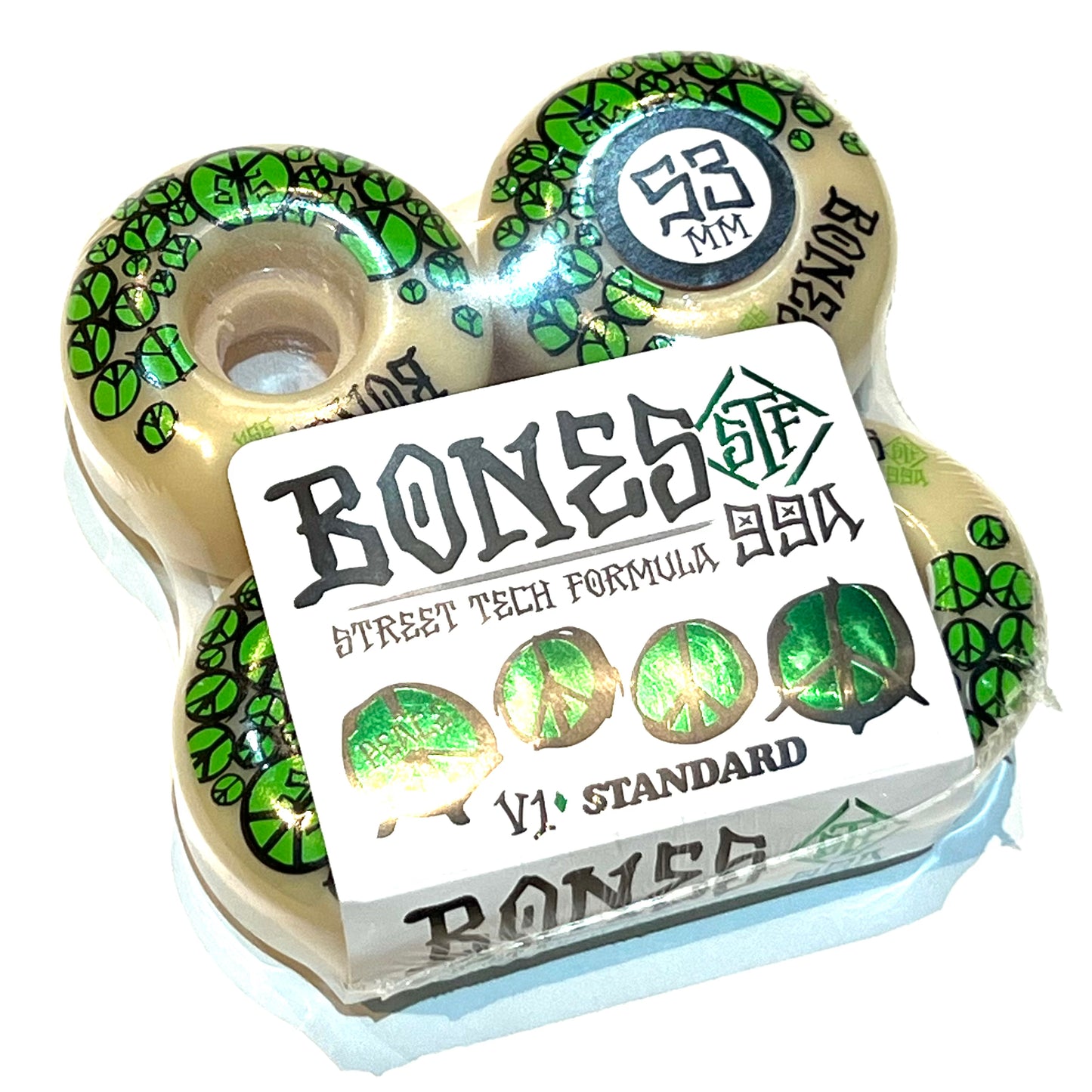 BONES WHEEL ボーンズ ウィール STF V1(STANDARD)99A PEACE