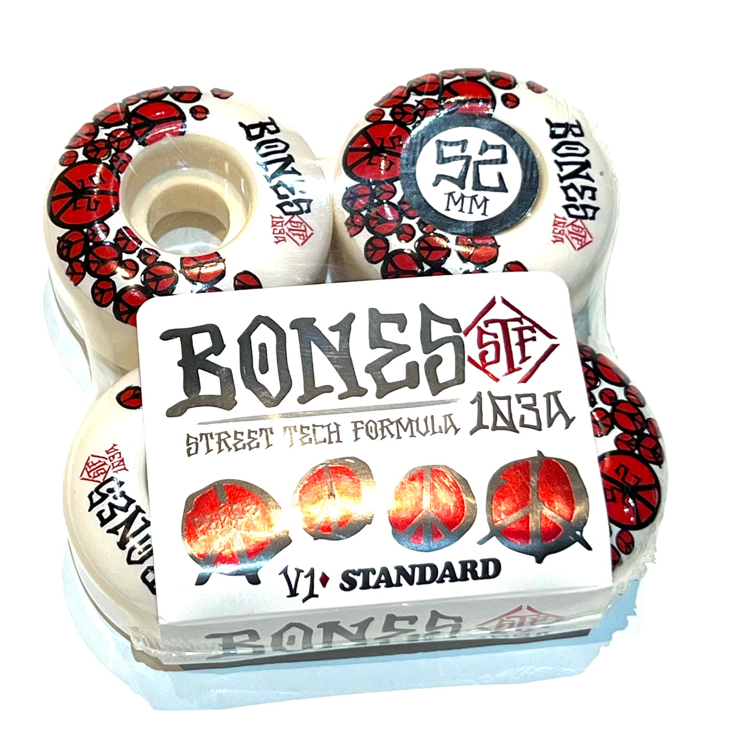 BONES WHEEL ボーンズ ウィール STF V1(STANDARD)103A PEACE