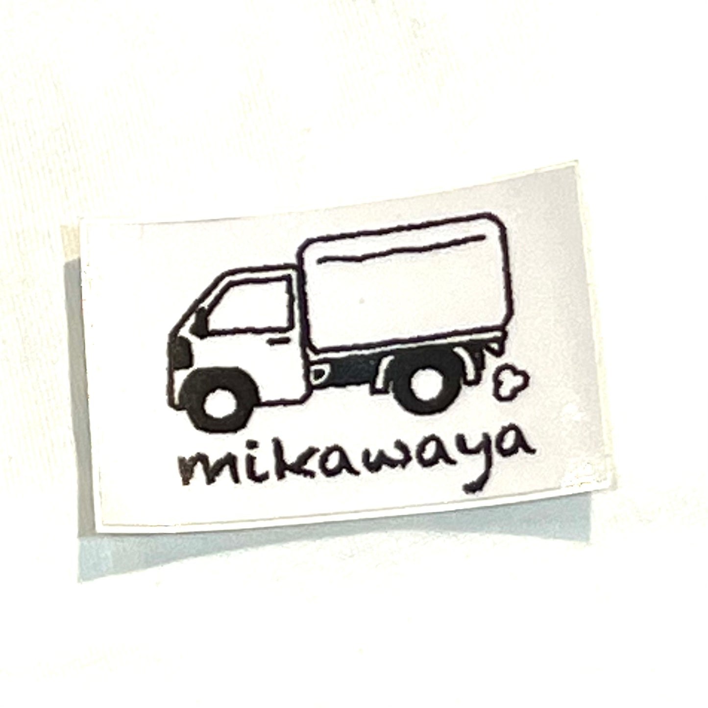 三河屋ステッカー トラック