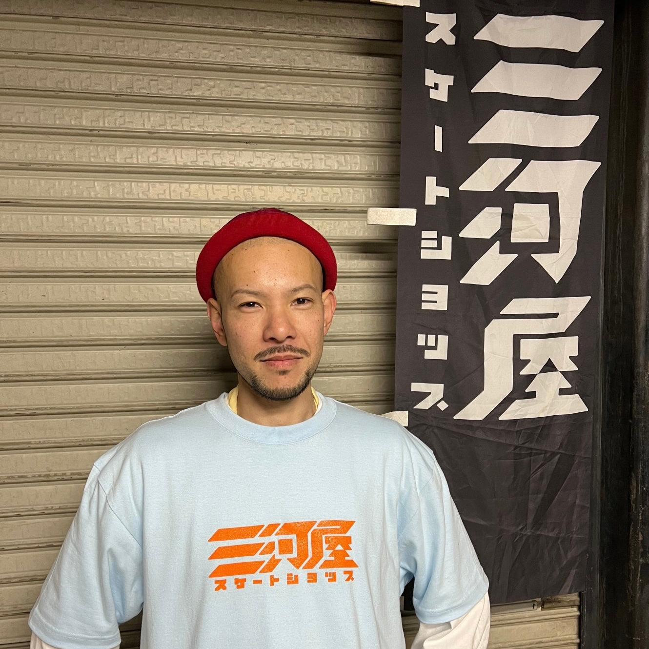 三河屋Tシャツ hidecomply カラー