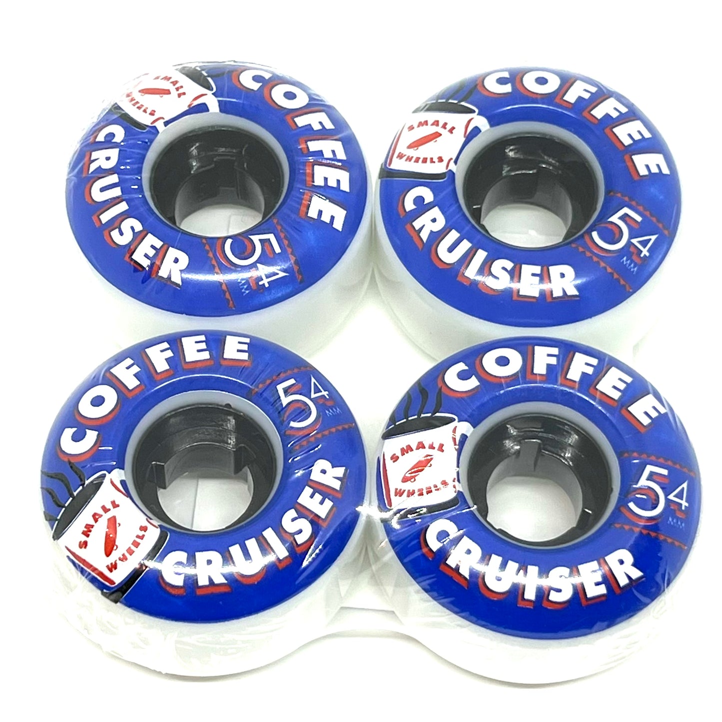 SMALL WHEEL スモール ソフトウィール(クルーザー) COFFEE CRUISER BLUE HEAT 54mm