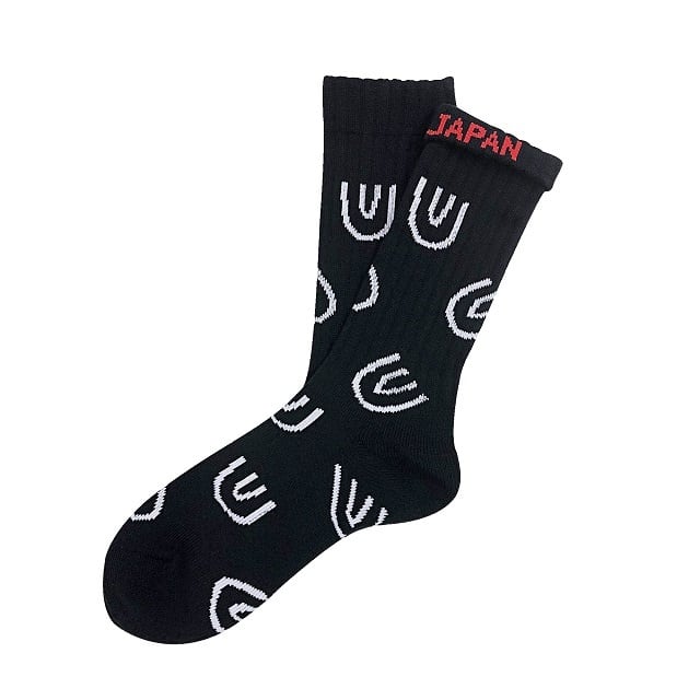 "Symbol a lot -black" Socks チンアンドコー 靴下 ソックス ching&co.