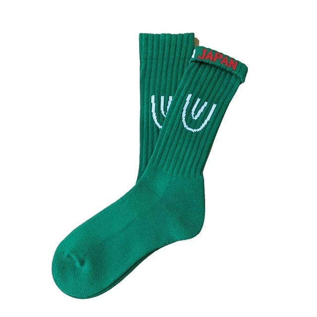 "Symbol -green-" Socks チンアンドコー 靴下 ソックス ching&co.