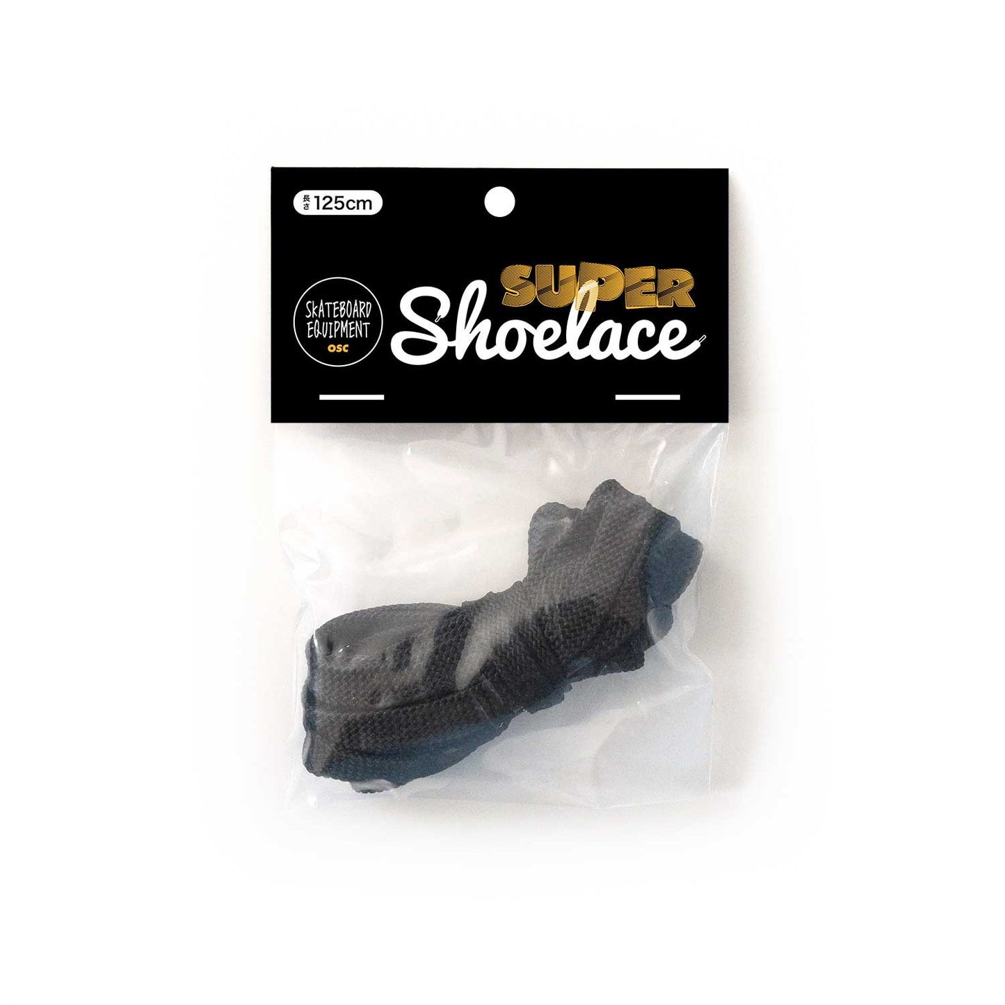 OSC EQUIPMENT SUPER SHOELACE – 幅8mm×長さ125cm