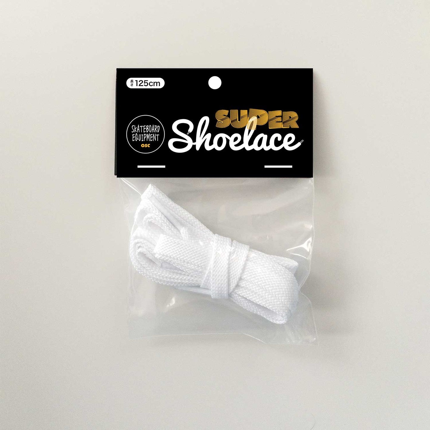 OSC EQUIPMENT SUPER SHOELACE – 幅8mm×長さ125cm