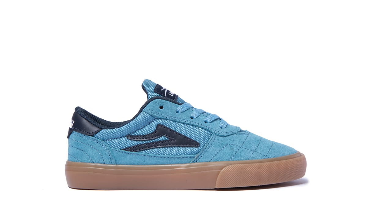 LAKAI CAMBRIDGE KIDS TEAL SUEDE