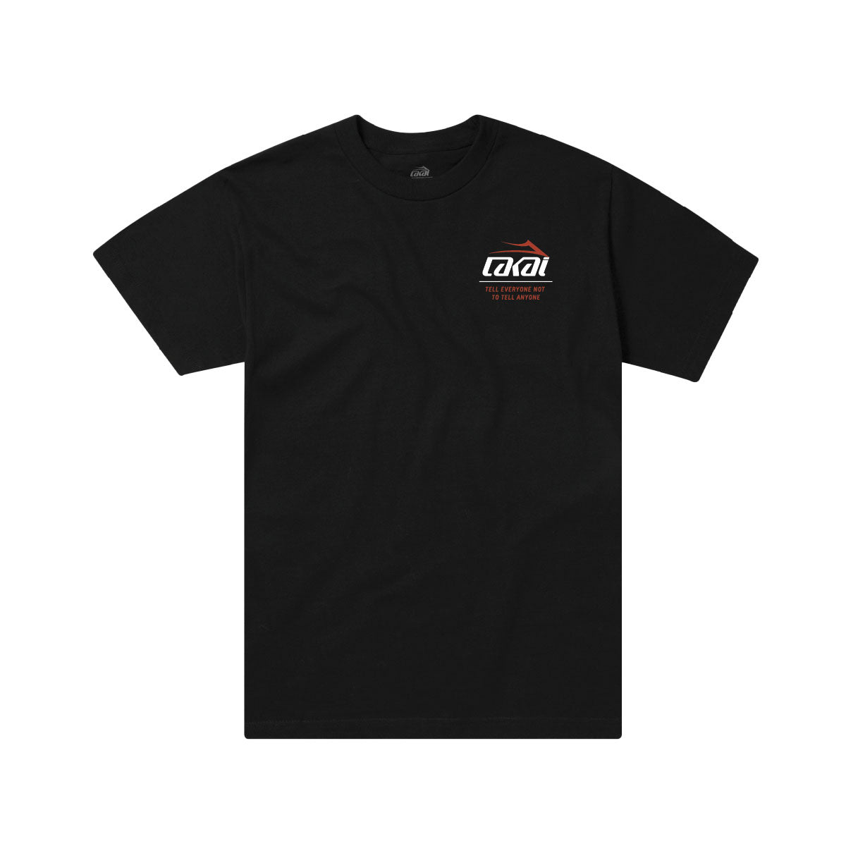 【SALE】LAKAI SECRET SS TEE BLACK