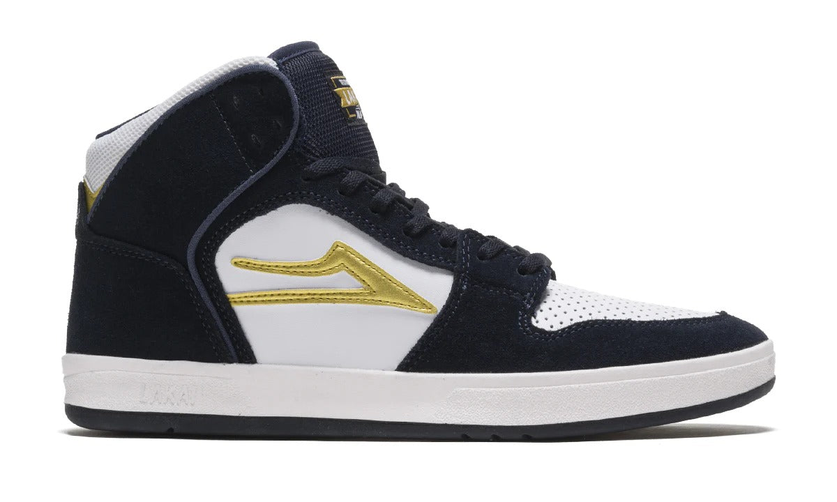 LAKAI TELFORD NAVY/WHITE SUEDE