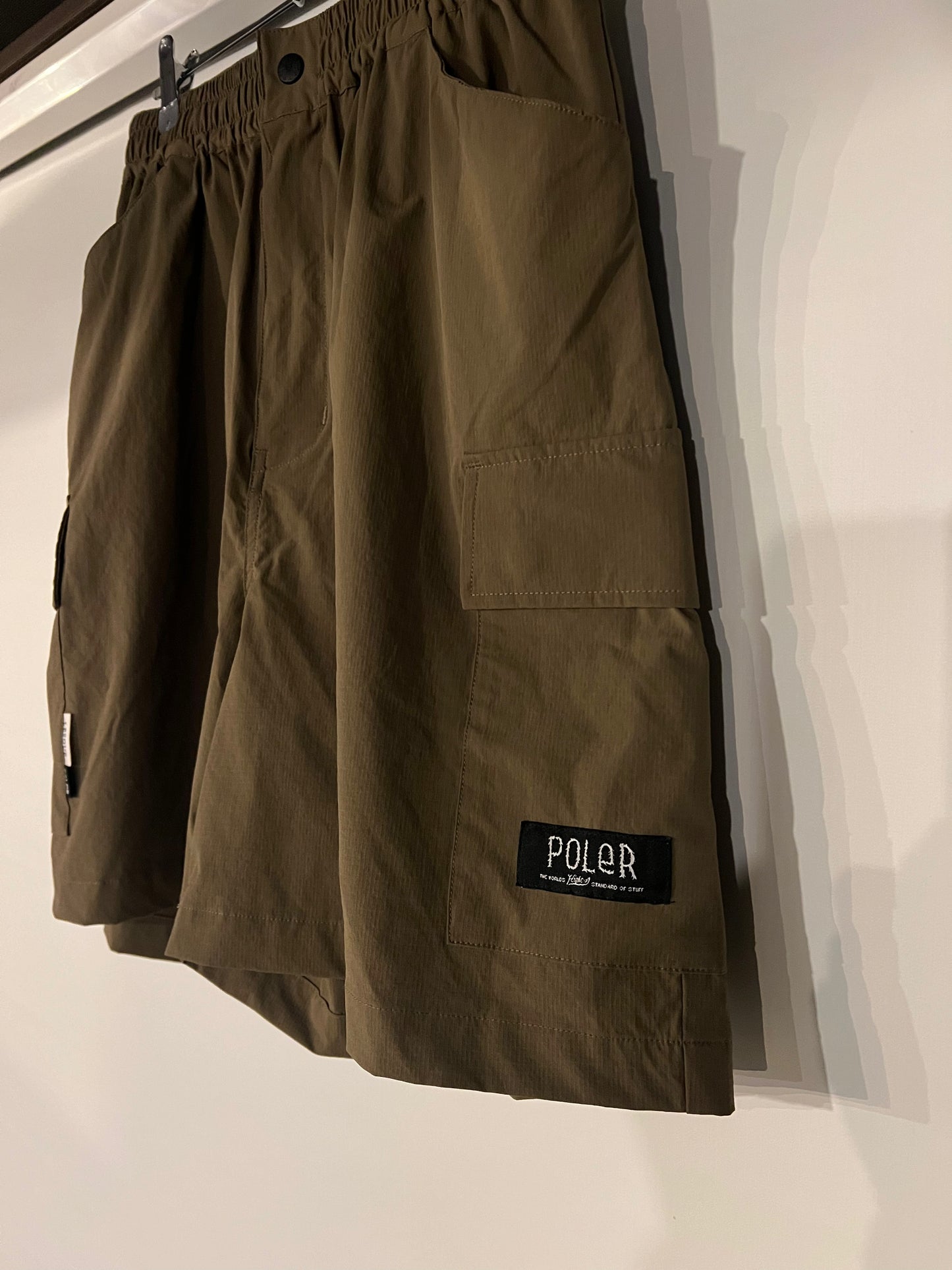 POLER × LESQUE Stretch Cargo Shorts