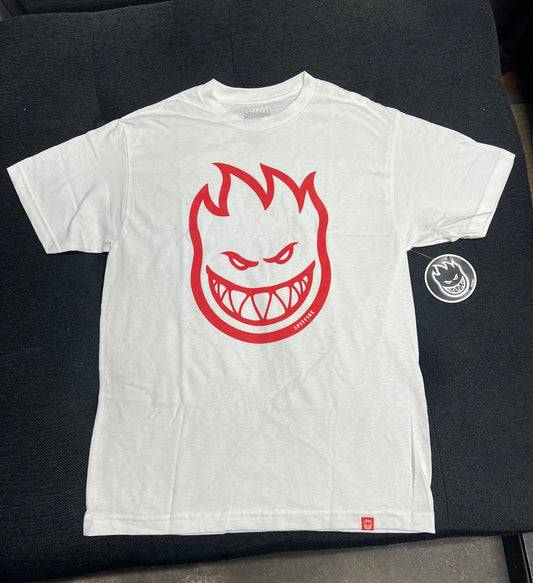 SPITFIRE Tシャツ　BIGHEAD  WHITE/RED　Mサイズ