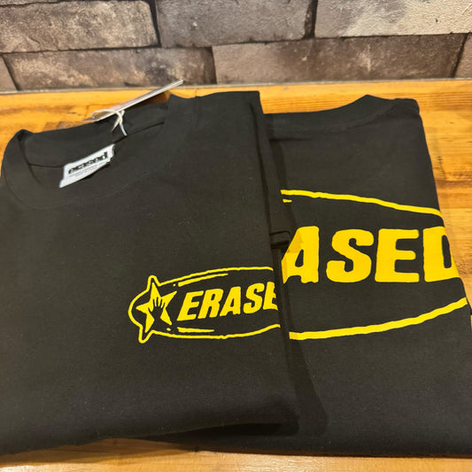 ERASED Tシャツ半袖　BLACK