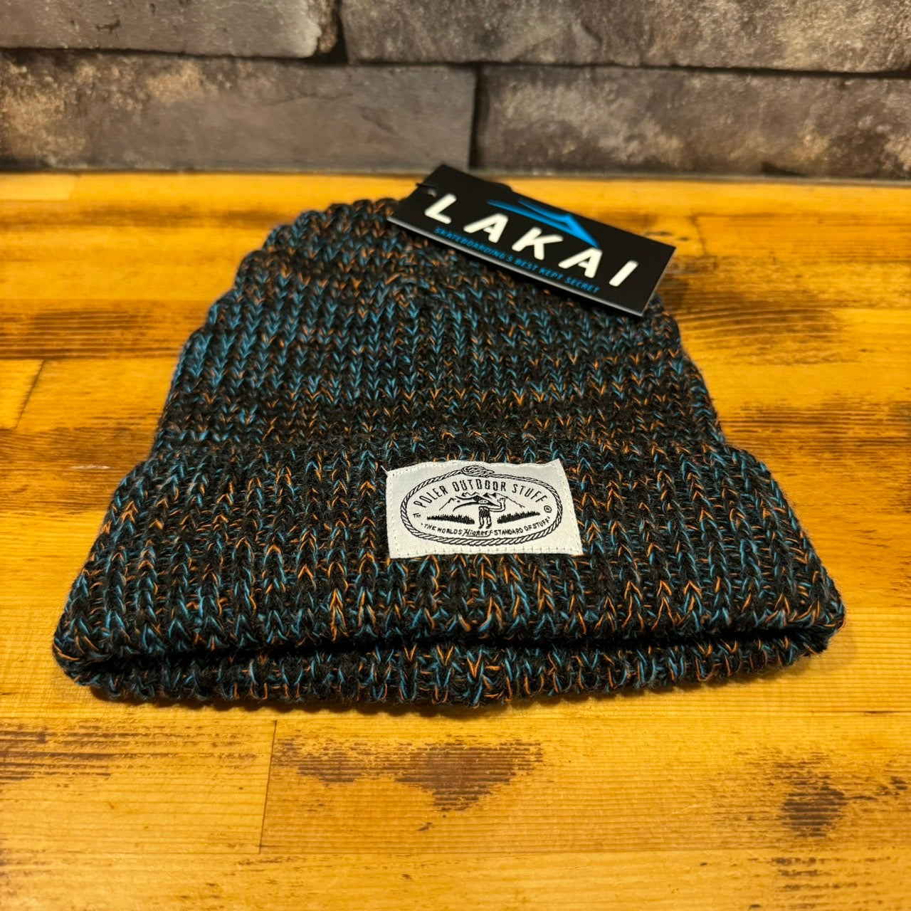 LAKAI POLER OUTDOOR STUFF BEANIE BLACK