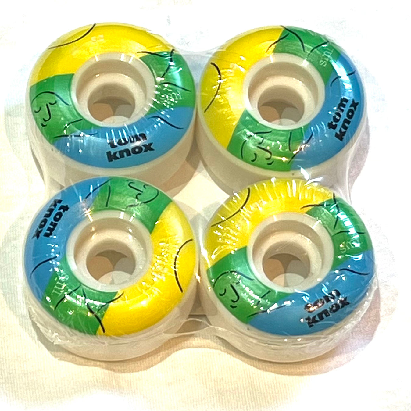 SMALL WHEEL スモール ウィール TOM KNOX TOONIES V-CUT 53mm スケートボード  smlスケボー