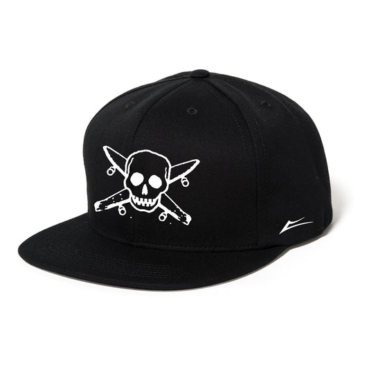 LAKAI STREET PIRATE FITTED HAT BLACK FOUR STAR ラカイ フォースター