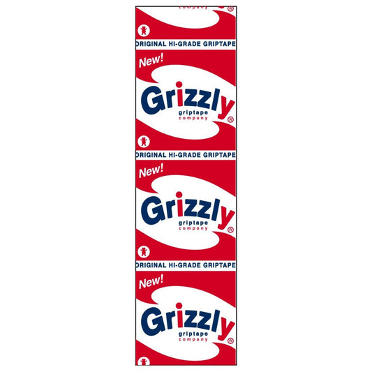 GRIZZLY Wash Up Griptape RED